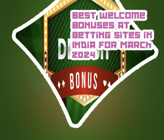 Welcome bonus betting site
